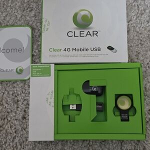 Clear 4G Mobile USB Kit - Green